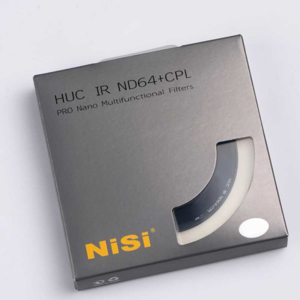 NiSi HUC Pro Nano IR ND64 + Pol, 2in1 Ø 67 mm, zirk.Pol + ND 1,8 (+6 Blenden)