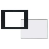 Kaiser | Anti-Newton-Glas/Formatmaske 6 x 6 cm  # 4434