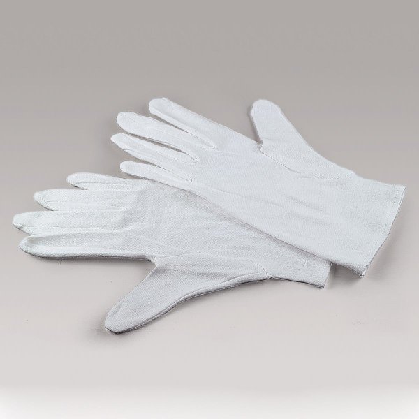 Baumwollhandschuh, weiß, Grösse S 1 Paar, 100% Baumwolle, Soft Hand Cotton