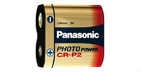 Photo Lithium Batterie- CR-P2 / DL223 - (6 Volt / 1400 mAh)