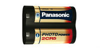 Photo Lithium Batterie 2CR5 / DL245 - (6 Volt / 1400 mAh)