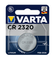 Lithium Batterie CR 2320 - Knopfzelle (3 Volt / 135 mAh)