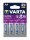Varta Professional Lithium Batterie - Migon (AA) 4er Blister