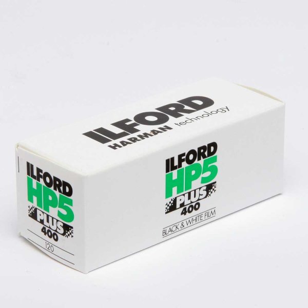 Ilford S/W Film HP 5 Plus, 120 Rollfilm