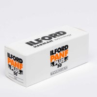 Ilford S/W Film PAN F Plus, 120 Rollfilm  MHD (08/2021)