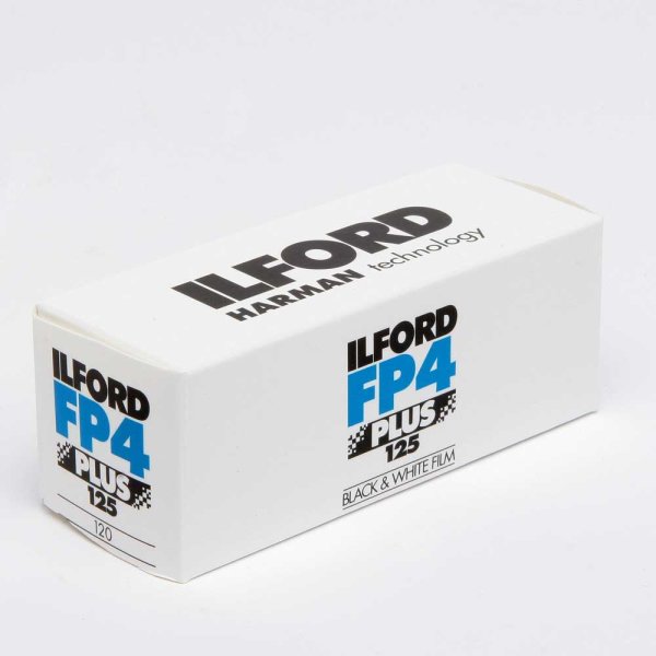 Ilford S/W Film FP 4 Plus, 120 Rollfilm