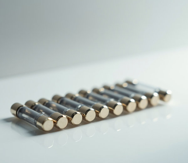Fine fuse 5x20 mm 8 A fast - 10 pieces