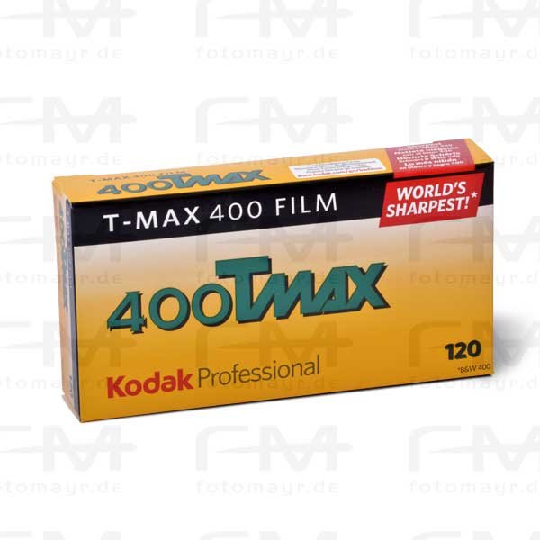 Kodak T-MAX 400 | S/W Film | 5x120 Rollfilm | MHD 03/23