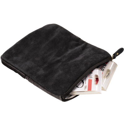 KALAHARI bean bag tripod - canvas black (WxHxD) 26x21x6 cm