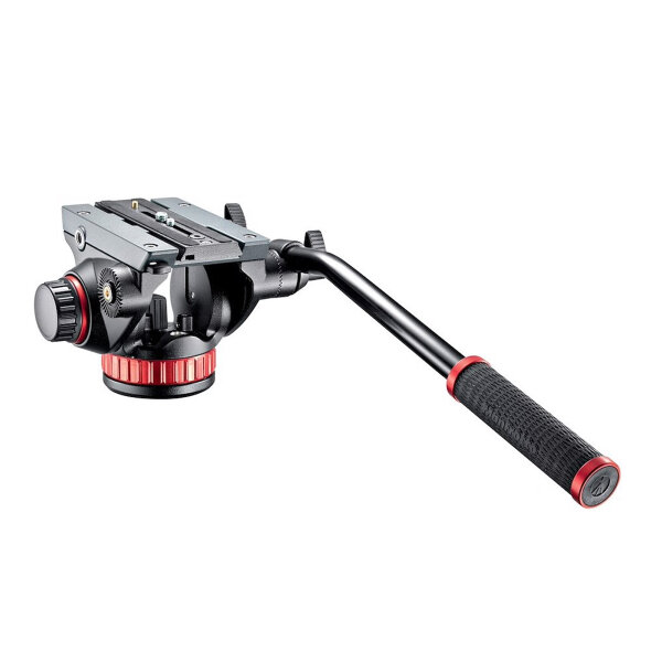 Manfrotto MVH502AH Pro Fluid Video Head with Flat Base and 504PL