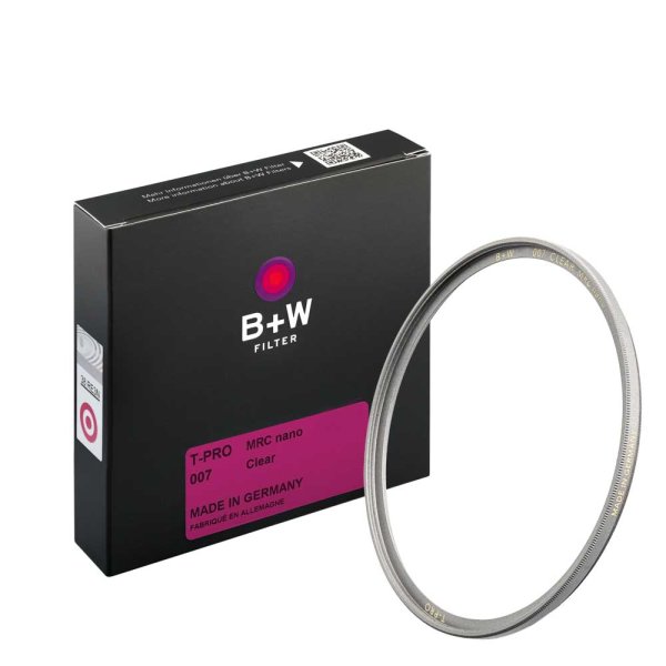 B+W Filter 007 Clear | T-Pro | MRC nano vergütet