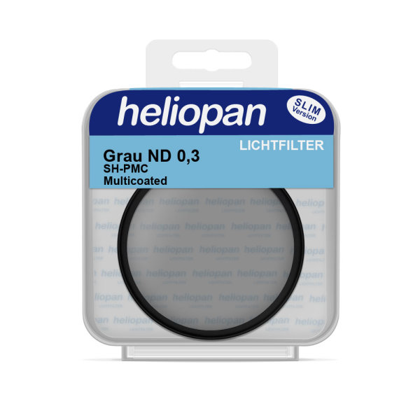 Heliopan Graufilter 2530 | hell ND 0,3 | SH-PMC vergütet | +1 Blende=2x