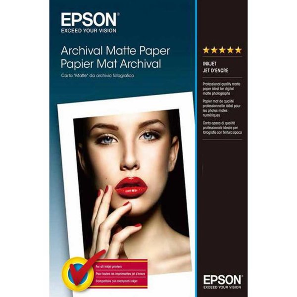 Epson Archival Matte Paper DIN A4 50 sheet 192 g/qm