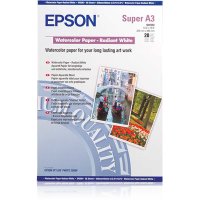 Epson Watercolor Paper Radiant White - DIN A 3+...