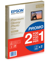 Epson Premium Glossy Photo Paper - DIN A 4 2x15 sheet 255...