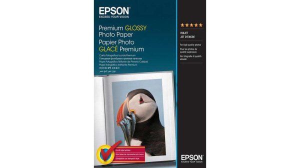 Epson Premium Glossy Photo Paper - 13x18 cm 30 sheet 255 g/qm