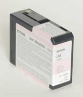 Epson Tintenpatrone T5806 (80 ml) - Light Magenta (Pro 3800)