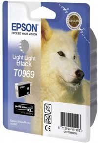 Epson Tintenpatrone T0969 - Light Light Black