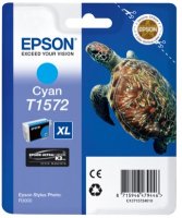 Epson Tintenpatrone T1572 25,9 ml - cyan  (StylusPhoto...