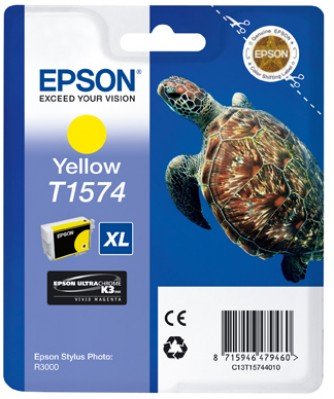 Epson Tintenpatrone T1574 25,9 ml - Yellow (StylusPhoto R3000)