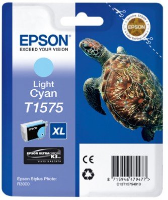 Epson Tintenpatrone T1575 25,9 ml - light cyan (StylusPhoto R3000)