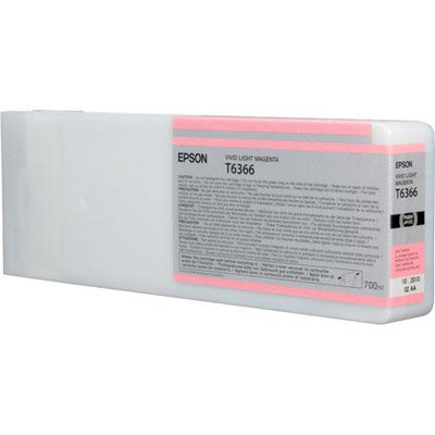 Epson Tintenpatrone T6366 (700 ml) - Vivid Light Magenta UltraChrome HDR