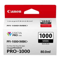 Canon Tinte PFI-1000 MBK - matt schwarz 80 ml