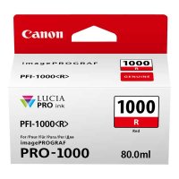 Canon Tinte PFI-1000 R - rot 80 ml