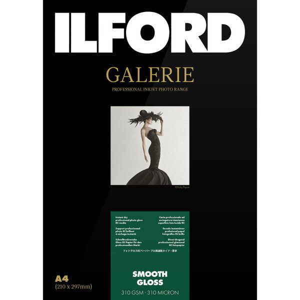Ilford GALLERY Smooth Gloss 310 | GPSGP | 4x6" - 102mm x 152mm, 100 sheets