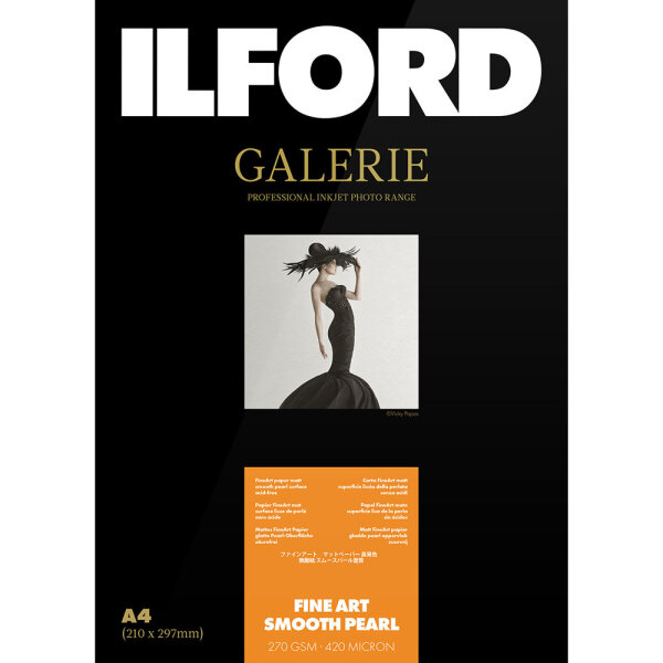 Ilford GALLERY FineArt Smooth Pearl 270 | GPFASP | 4x6" - 102mm x 152mm, 50 sheets