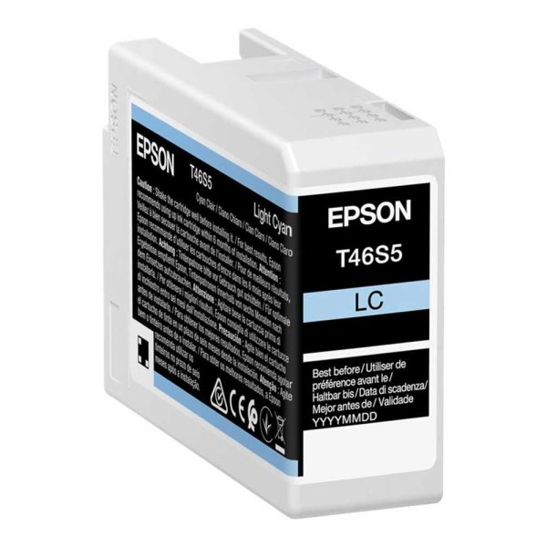 Epson Tintenpatrone T46S5 | light cyan 25 ml Tinte für Epson SC-P700