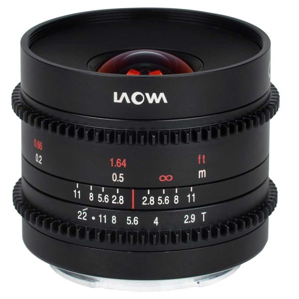 LAOWA Objektiv 9 mm T2.9 Zero-D Cine für MFT