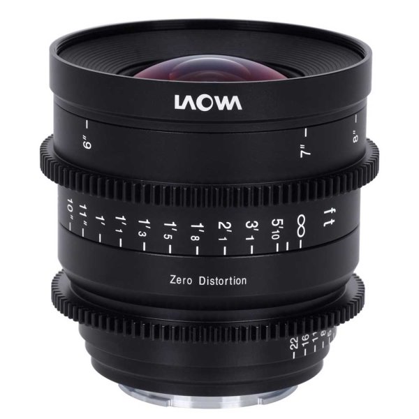 LAOWA Objektiv 15 mm T2.1 Zero-D Cine für Sony E | Vollformat