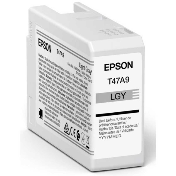 Epson Tintenpatrone T47A9 | light grey 50 ml für Epson Surecolor SC-P900