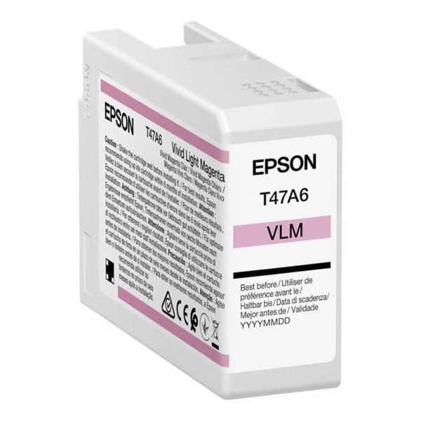 Epson Tintenpatrone T47A6 | 50 ml vivid light magenta für Epson SC-P900