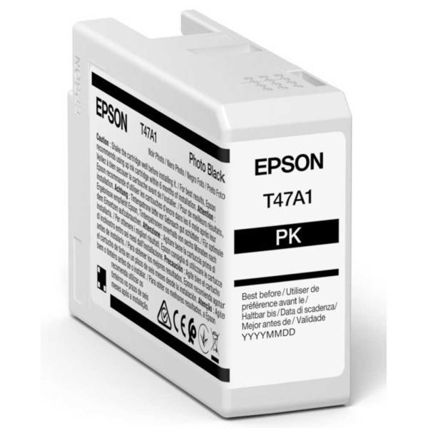 Epson Tintenpatrone T47A1 | photo black 50 ml für Epson Surecolor SC-P900