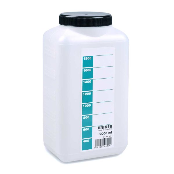Kaiser | Chemical Storage Bottle 2000 ml, white  # 4194
