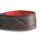 Eddycam Elchgurt Leder Tragegurt # 5015 Edition 50 mm schwarz/rot | Naht rot