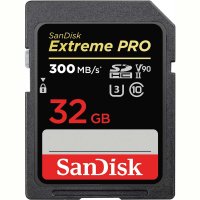 SanDisk 32 GB SDHC ExtremePro 300MB/s V90 UHS-II