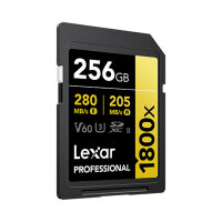 Lexar Professional 1667x | SDXC | 64GB UHS-II V60...