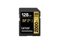 Lexar Professional 2000x | SDXC | 128 GB UHS-II V90...