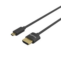 SmallRig 3043 Ultra Slim 4K HDMI 2.0 Kabel 55 cm (Typ D zu Typ A)