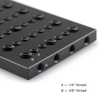 SmallRig | 1092 Cheese Platte mit 1/4"-20 und 3/8"-16 Löchern