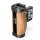 SmallRig 2913 Wooden Mini Side Handle Mini wooden handle, 1/4"-20 screws