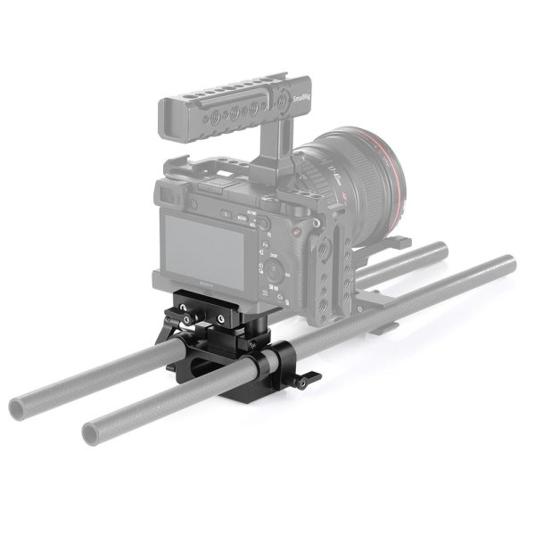 SmallRig 2272 Universal base plate with 15 mm rod support system