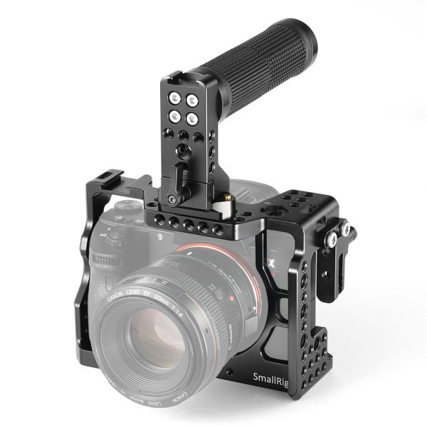 SmallRig 2096 Sony-Cage-Kit = Cage, Topgriff & HDMI-Klemme für A7RIII/A7III