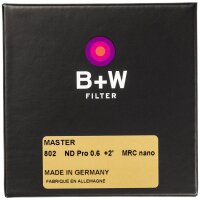 B+W Filter ND 0,6 MRC nano MASTER | Ø 49 mm
