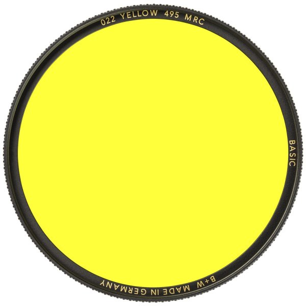 B+W Filter Yellow 495 MRC BASIC | Ø 39 mm