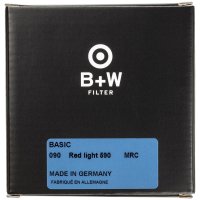 B+W Filter Red Light 590 MRC BASIC | Ø 49 mm