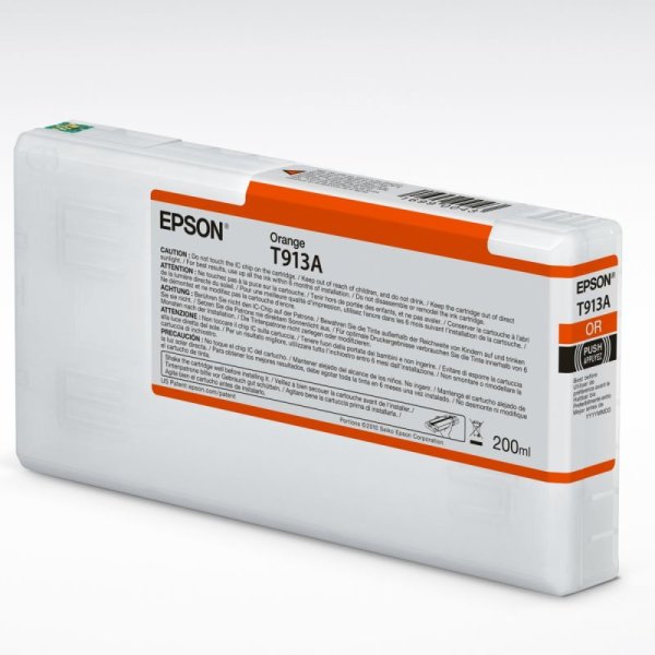 Epson Tintenpatrone T913A (200ml) Ultrachrome HDX orange für SC-P5000